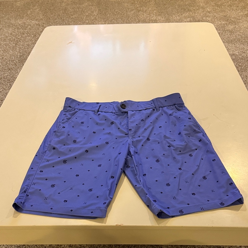 Greyson Blue Logo Shorts